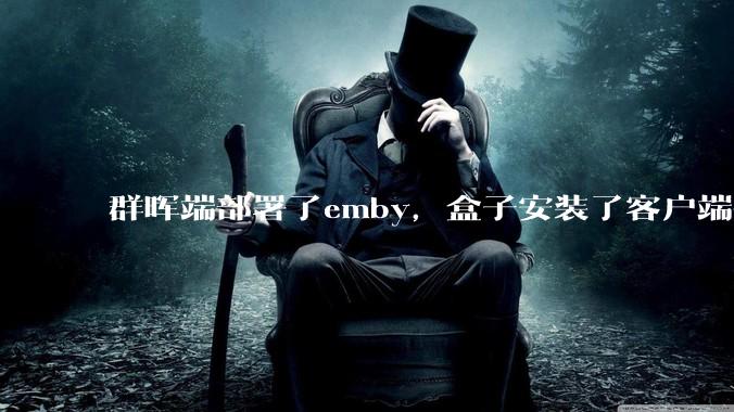 群晖端部署了emby，盒子安装了客户端播放蓝光电影为什么不能显示影片自带字幕？